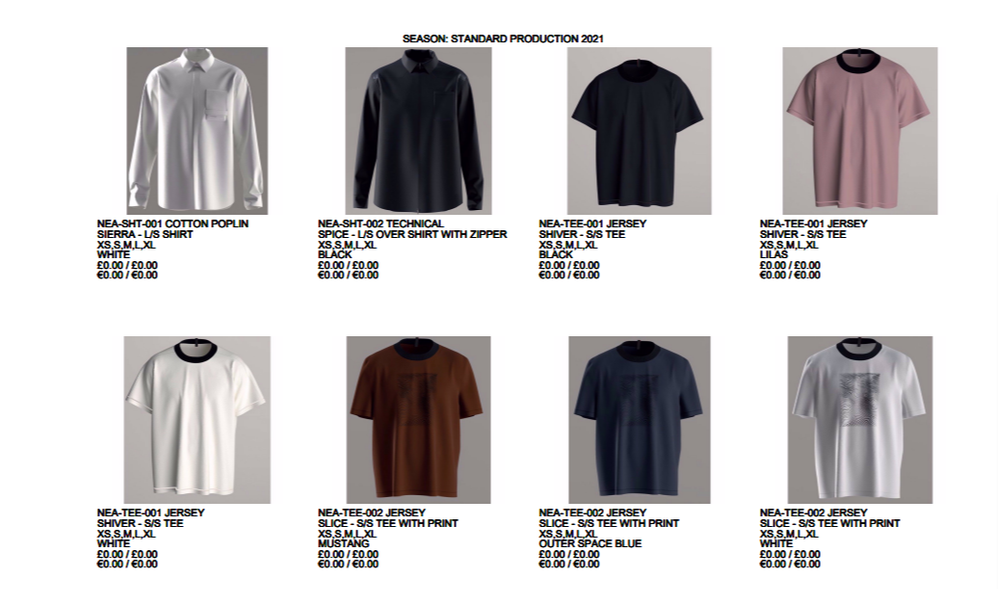 Ludyway | Fashion Line Sheet Creation: A Practical Guide