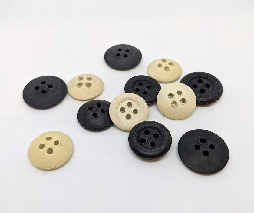 Rubber Buttons for rainwear