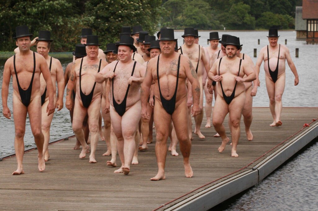Swimwear-inspired mankini design