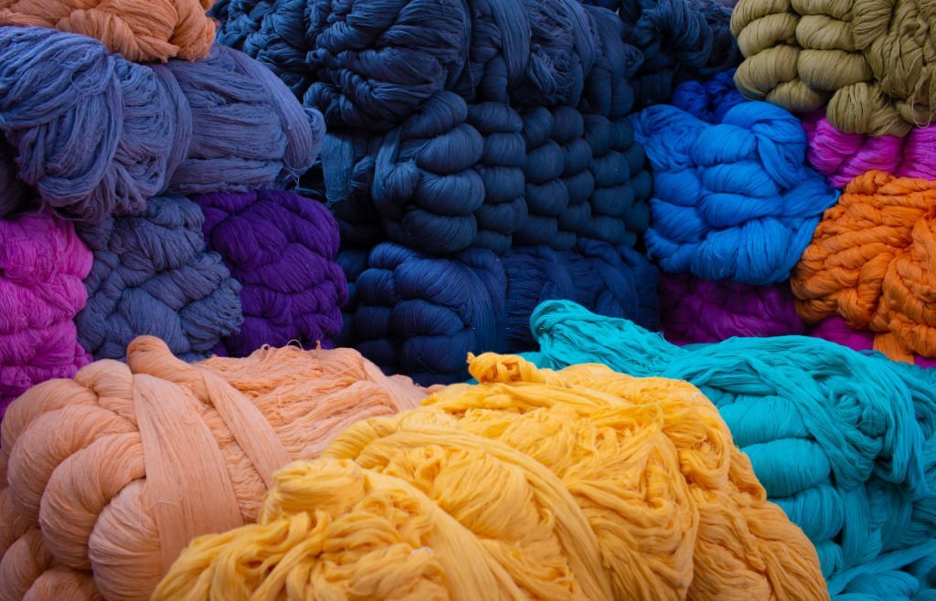 Vat dyeing process for 100% cotton fabrics