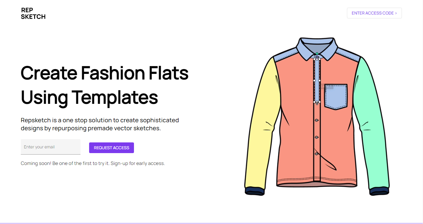Fashion template library with customizable design elements