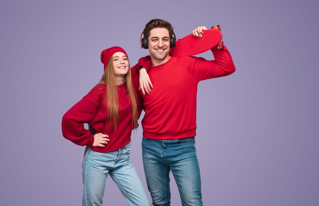 Technical fiber comparison for performance sweatshirts