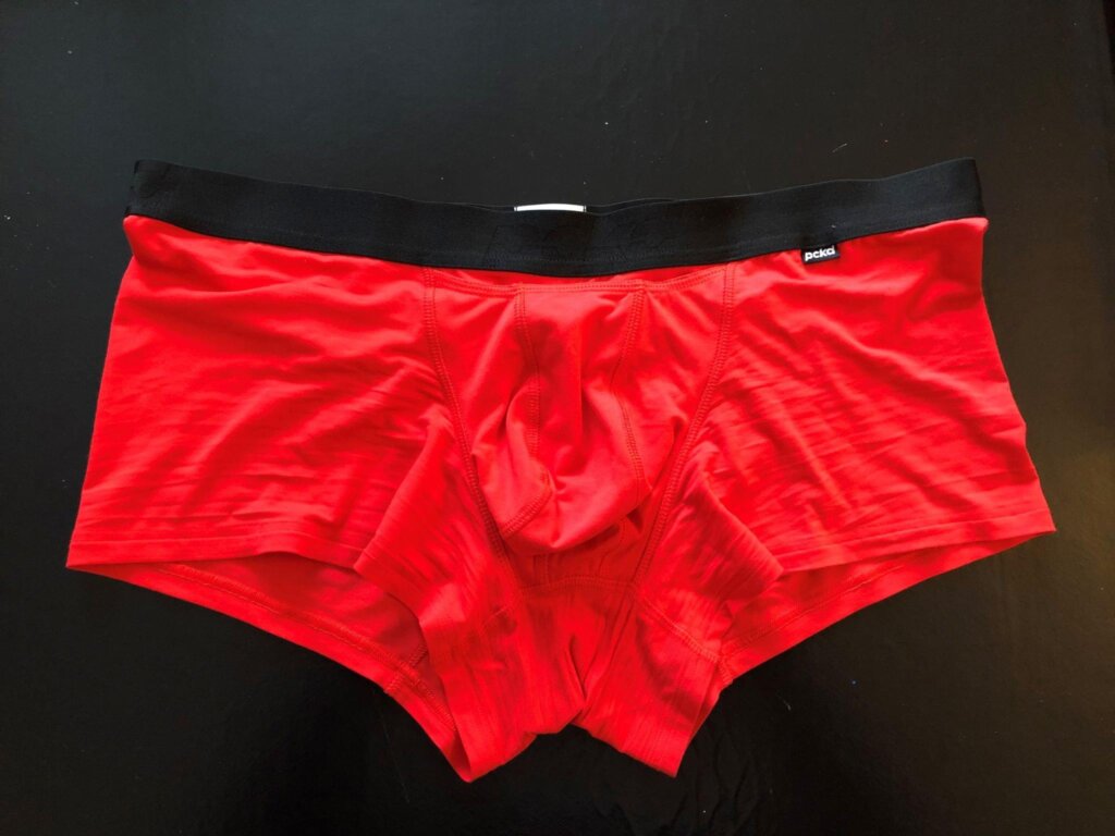 Anatomically designed pouch underwear for enhanced comfort