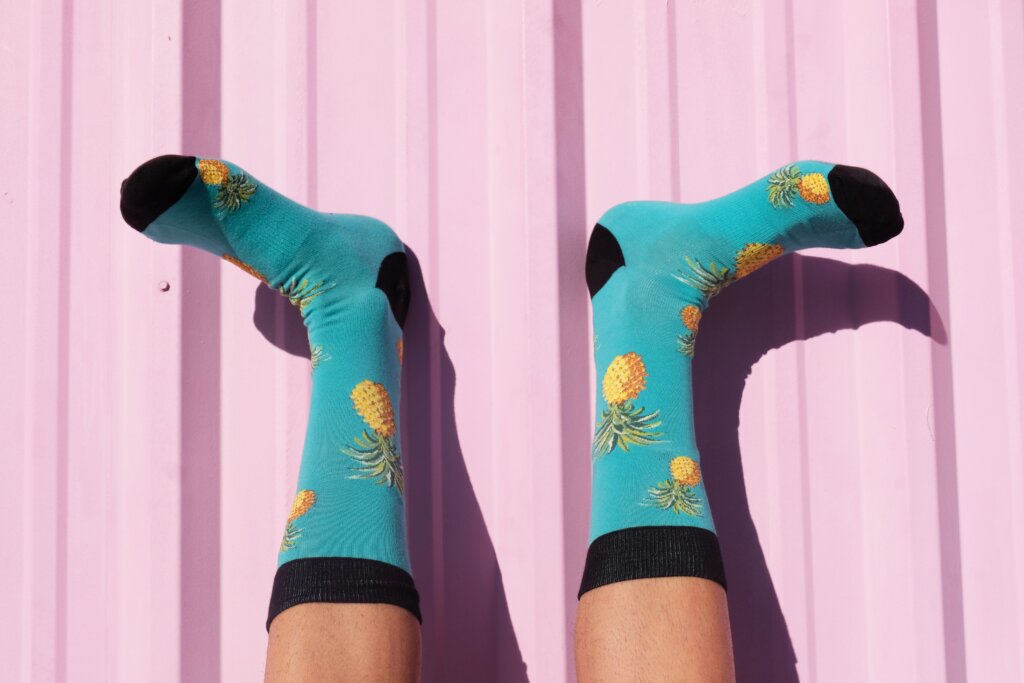 Mid-calf sock manufacturing specifications
