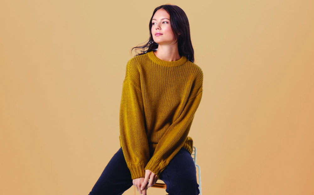 Knitting techniques for sweater production