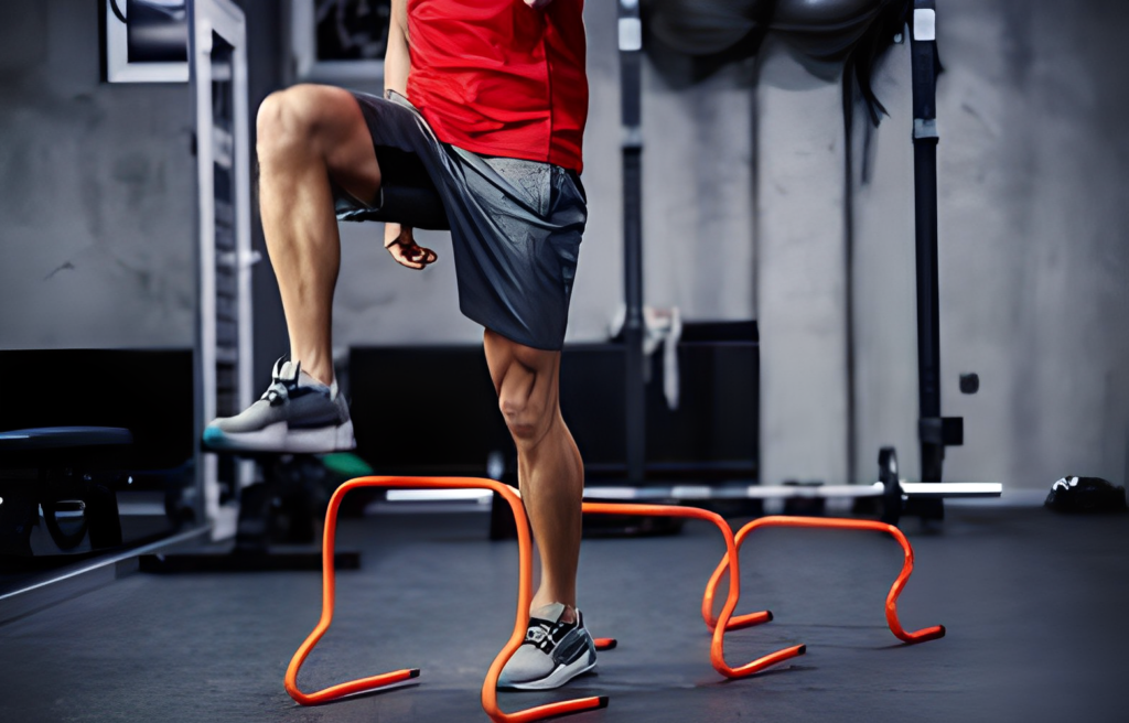 Cotton gym shorts for low-intensity activities