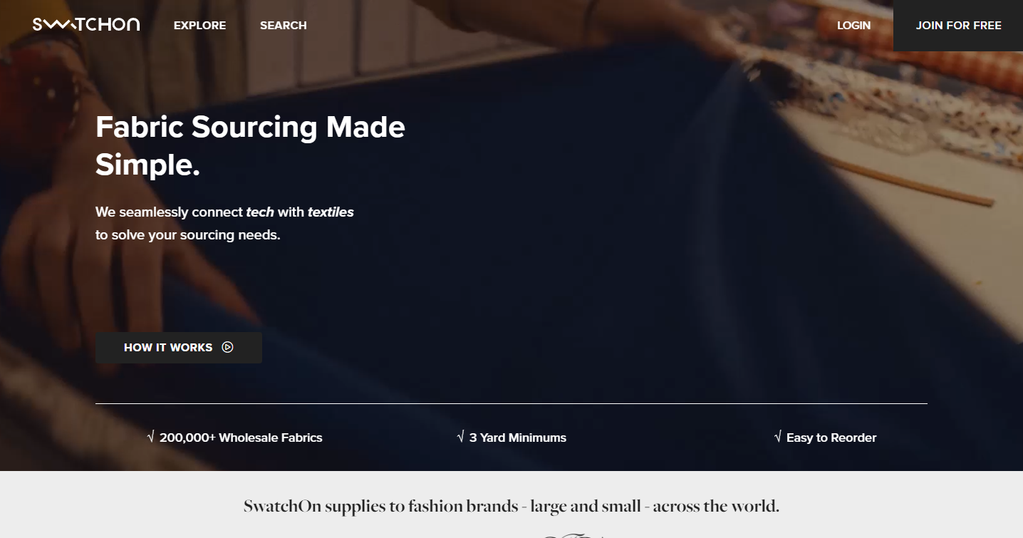 Digital textile library with swatch ordering