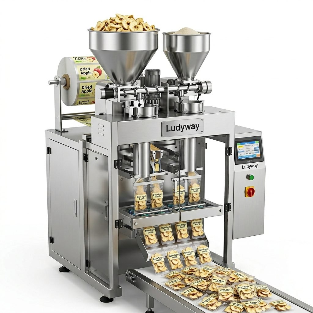 Automatic Dried Apple Packaging Machine for Granules Powder Sachet Production