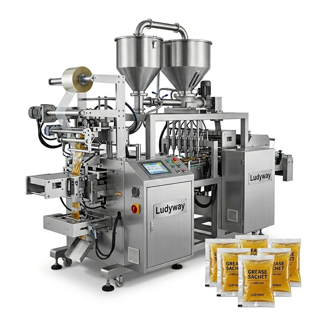 Automatic Grease Sachet Machine for High Speed Liquid Packaging