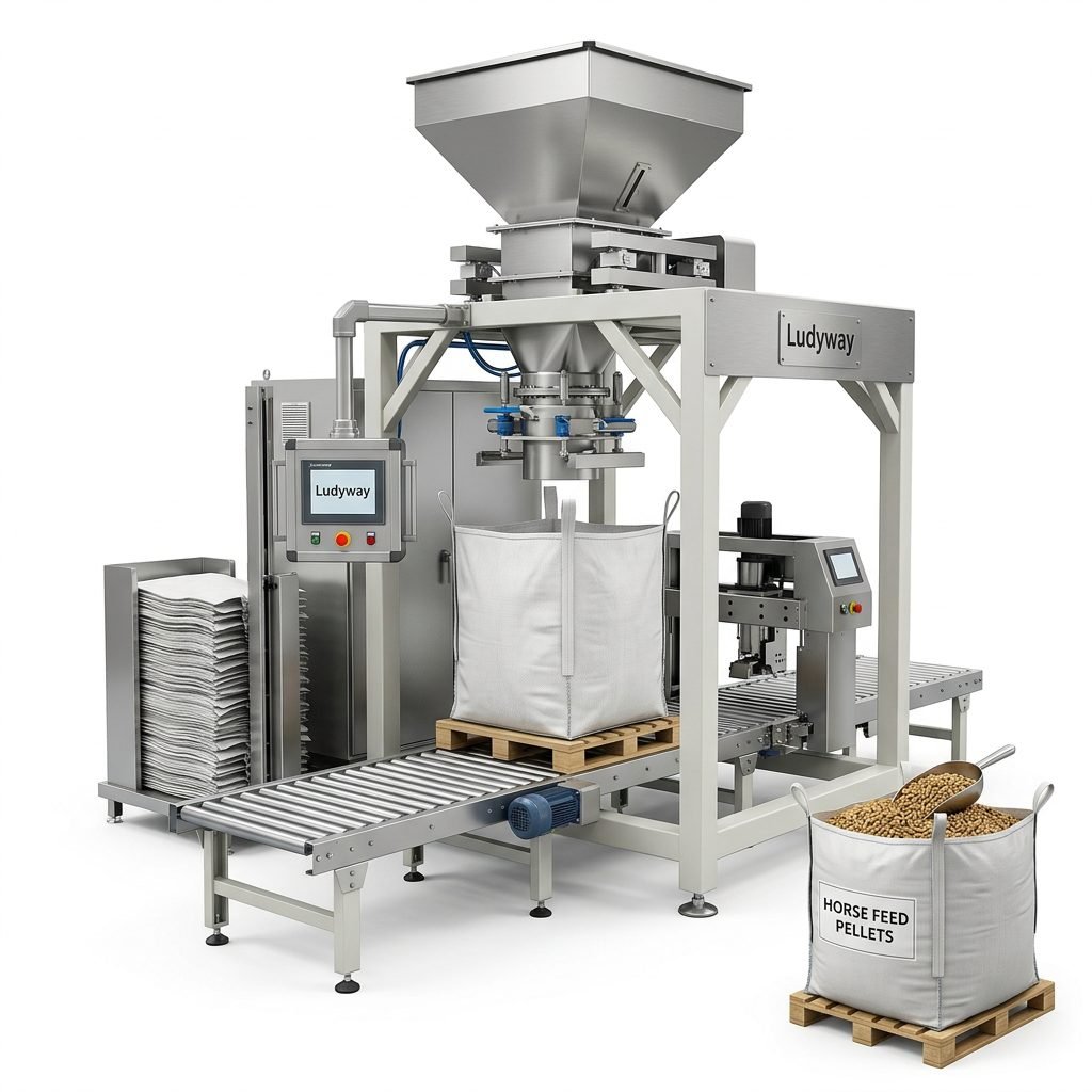 Automatic Horse Feed Pellet Packaging Machine for Bulk Bags