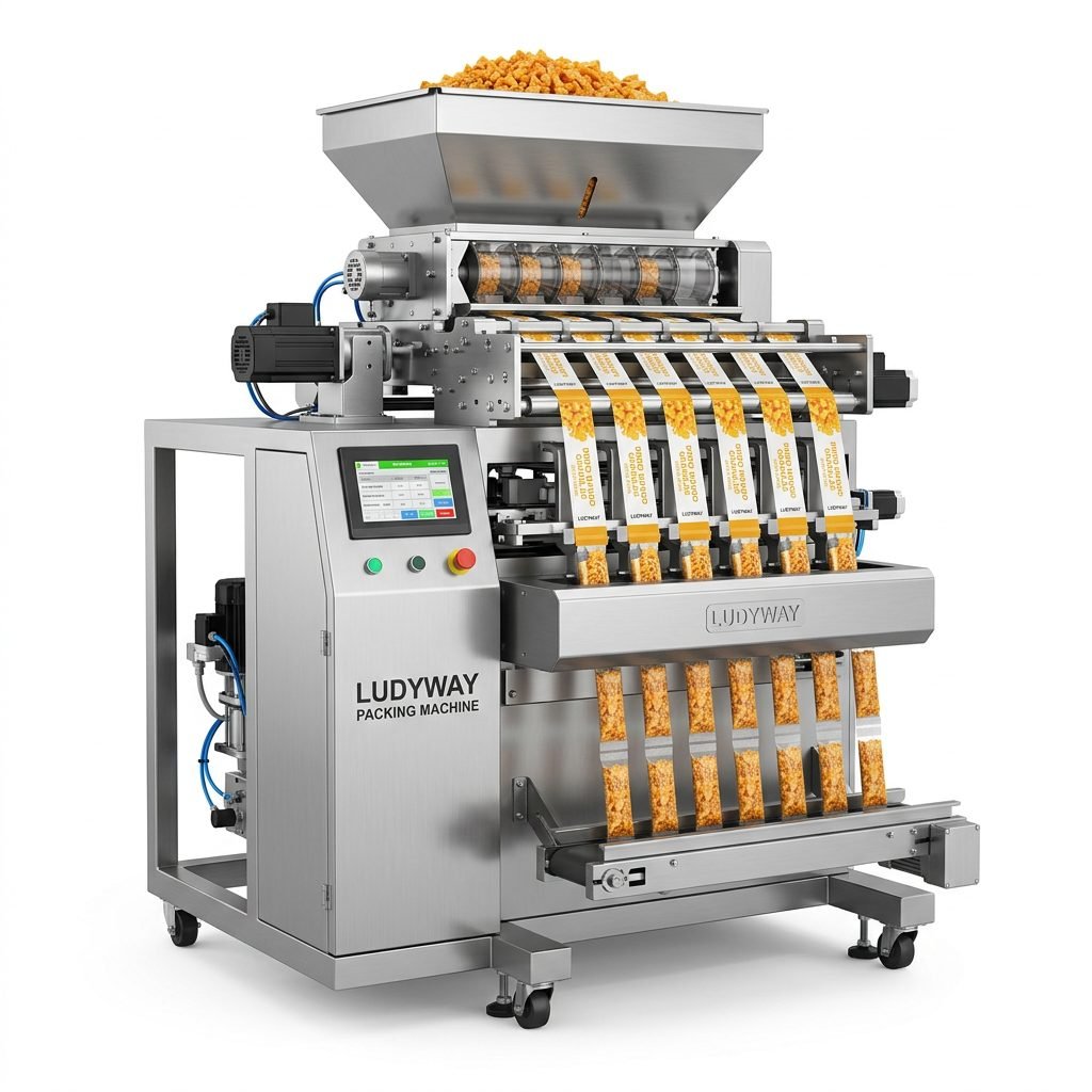 Automatic Multi-Lane Stick Pack Machine for Dried Mango