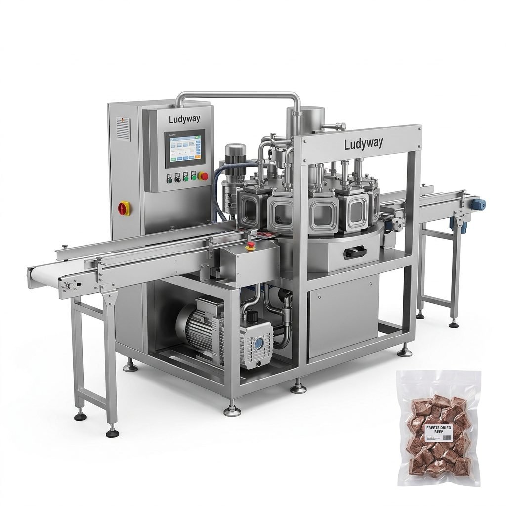 Freeze Dried Beef Vacuum Packaging System for Industrial Production