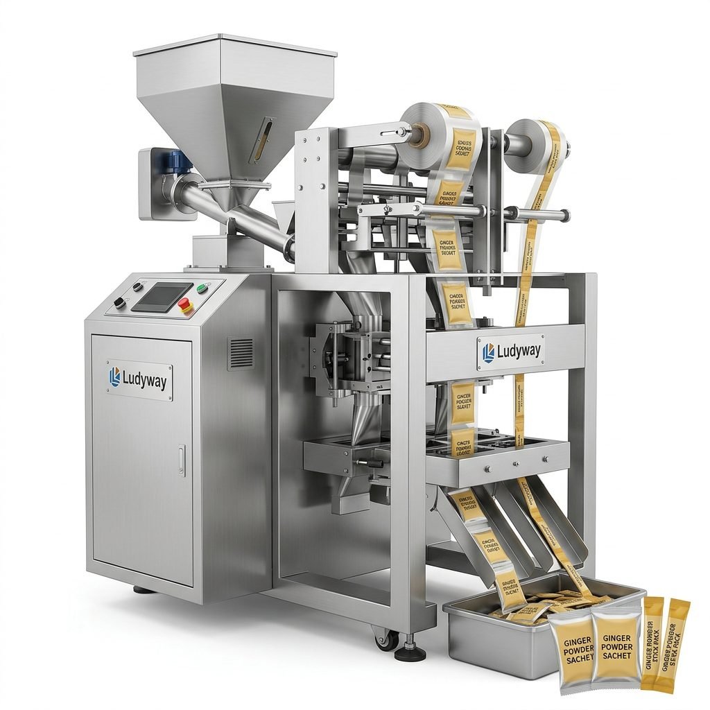 Ginger Powder Automatic Packaging Machine for Sachets and Stick Packs