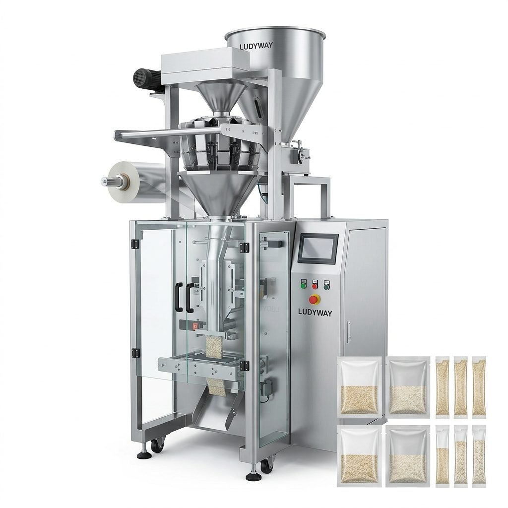 Granule Rice Packaging Machine for Sachet Stick Pack Filling Systems