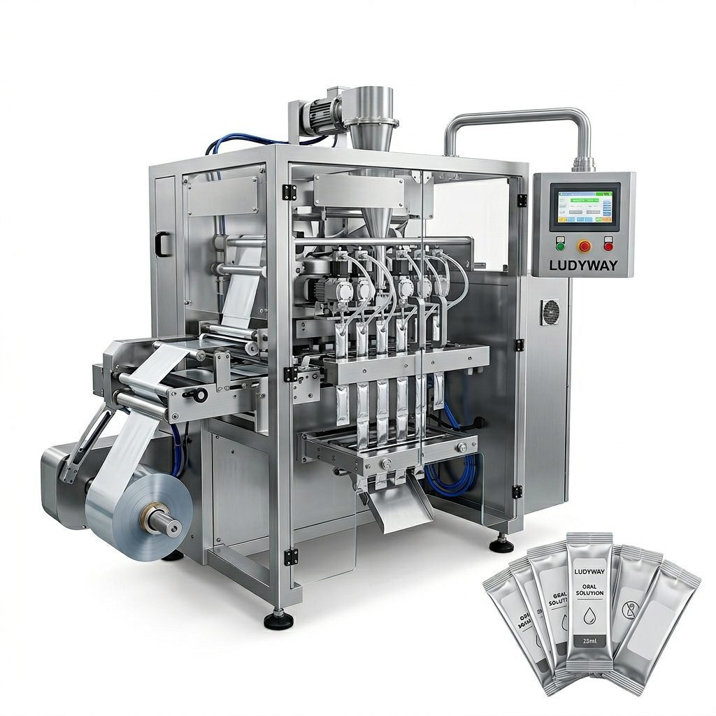 High-Speed Oral Liquid Sachet Packaging Machine