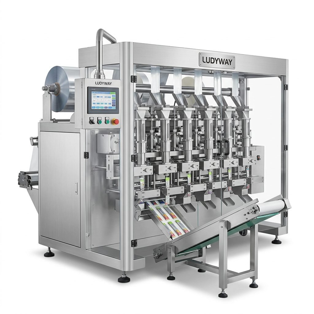 High Speed Sports Gel Stick Pack Sachet Packaging Machine