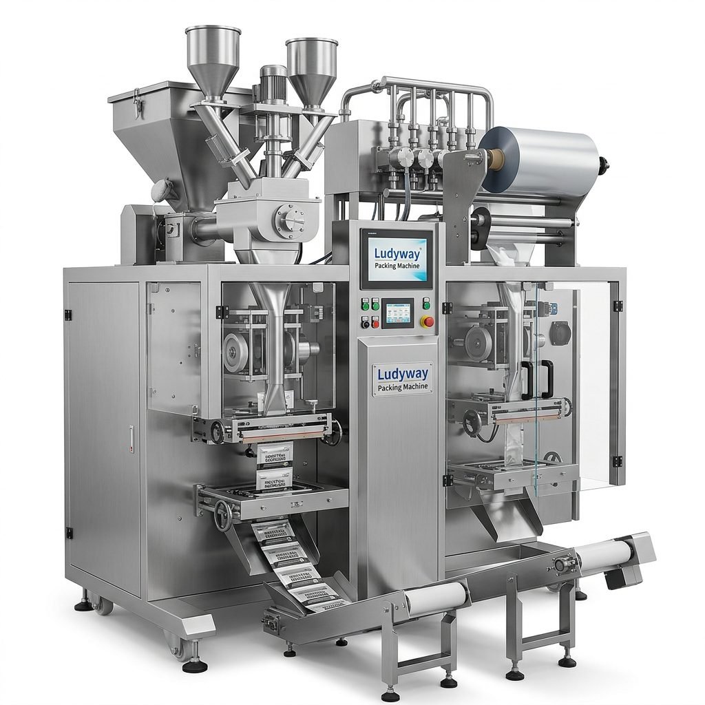 Industrial Degreaser Packaging Machine for Liquids Powders