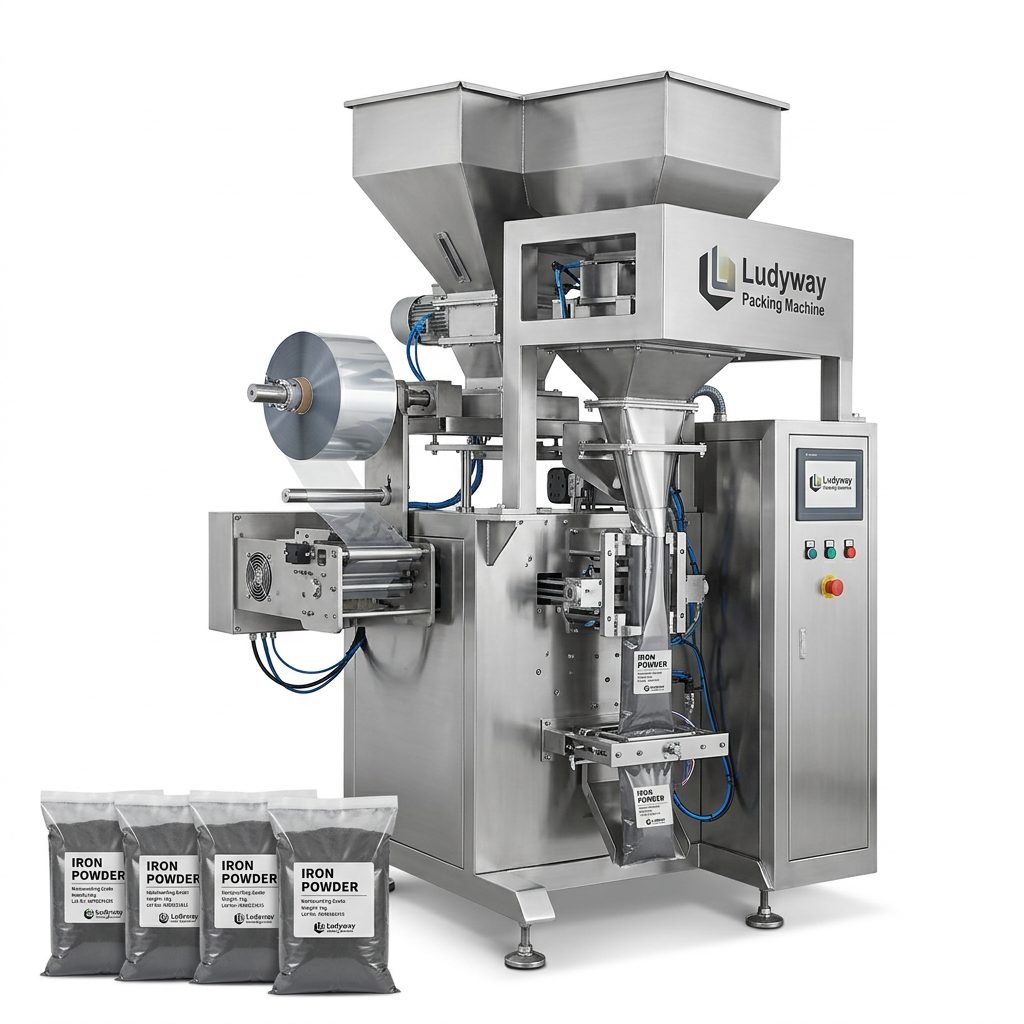 Iron Powder Packaging Machine for Metalworking High Speed Granule Powder Filling