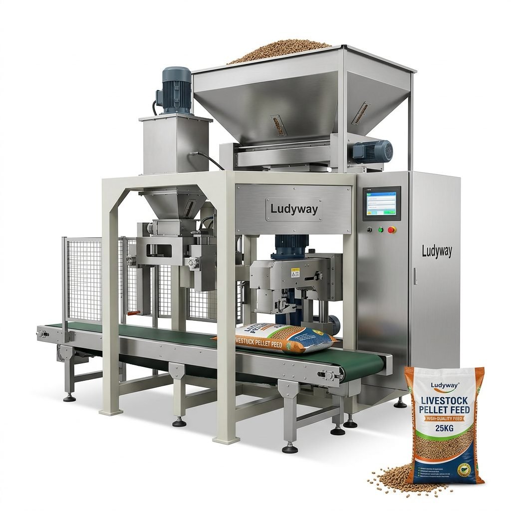 Livestock Feed Pellet Bagging Machine for High Volume Packaging