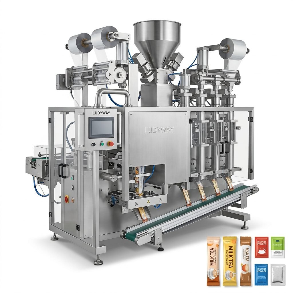 Multi-Lane Milk Powder Stick Pack Machine