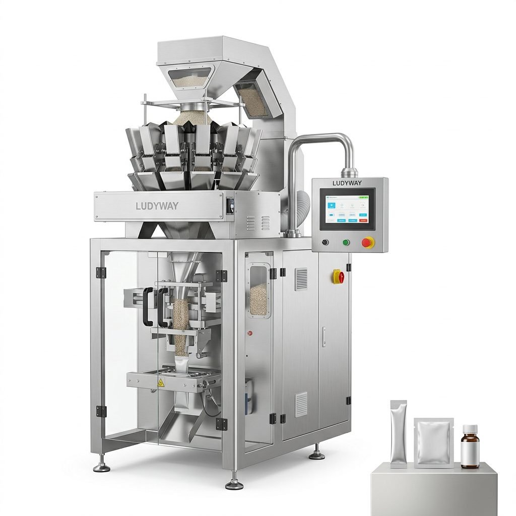 Nicotine Weighing Packaging System for Powder Granule Dosing
