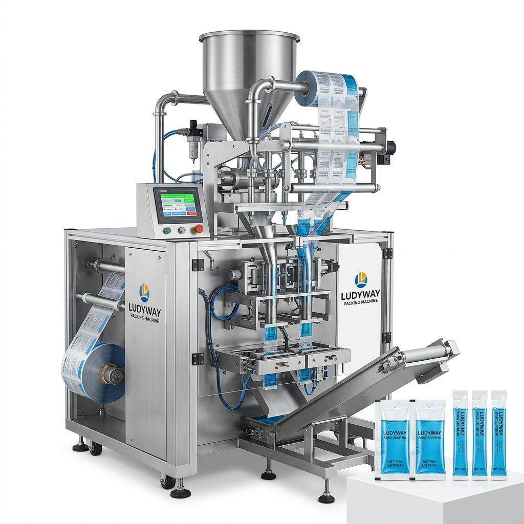 Paint Additive Packaging Machine for Liquid Sachet Stick Pack Systems