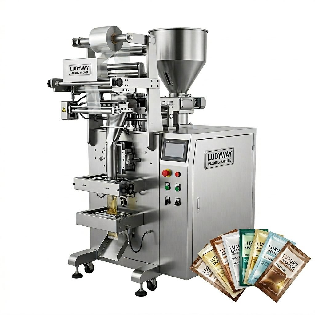 Shampoo Sachet Packaging Machine for High Speed Liquid Filling Sealing